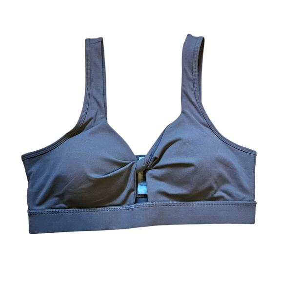 NWOT! 2-PACK Cara Loren Active Twist Sports Bra Brown Large - Picture 2 of 5